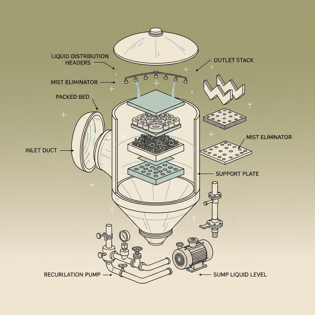 Navigating the Complexities of FRP Scrubber Design and Performance