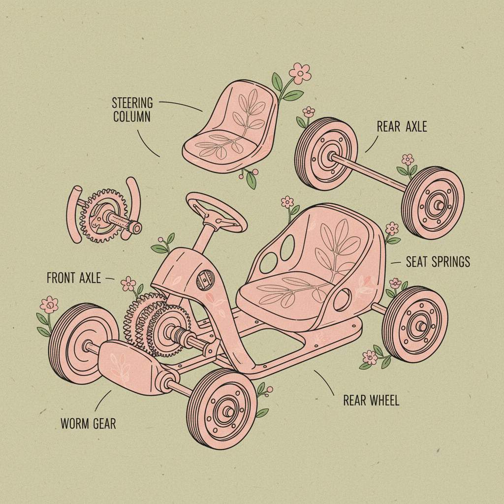 Durable Pink Swing Car Design and Real World Material Performance