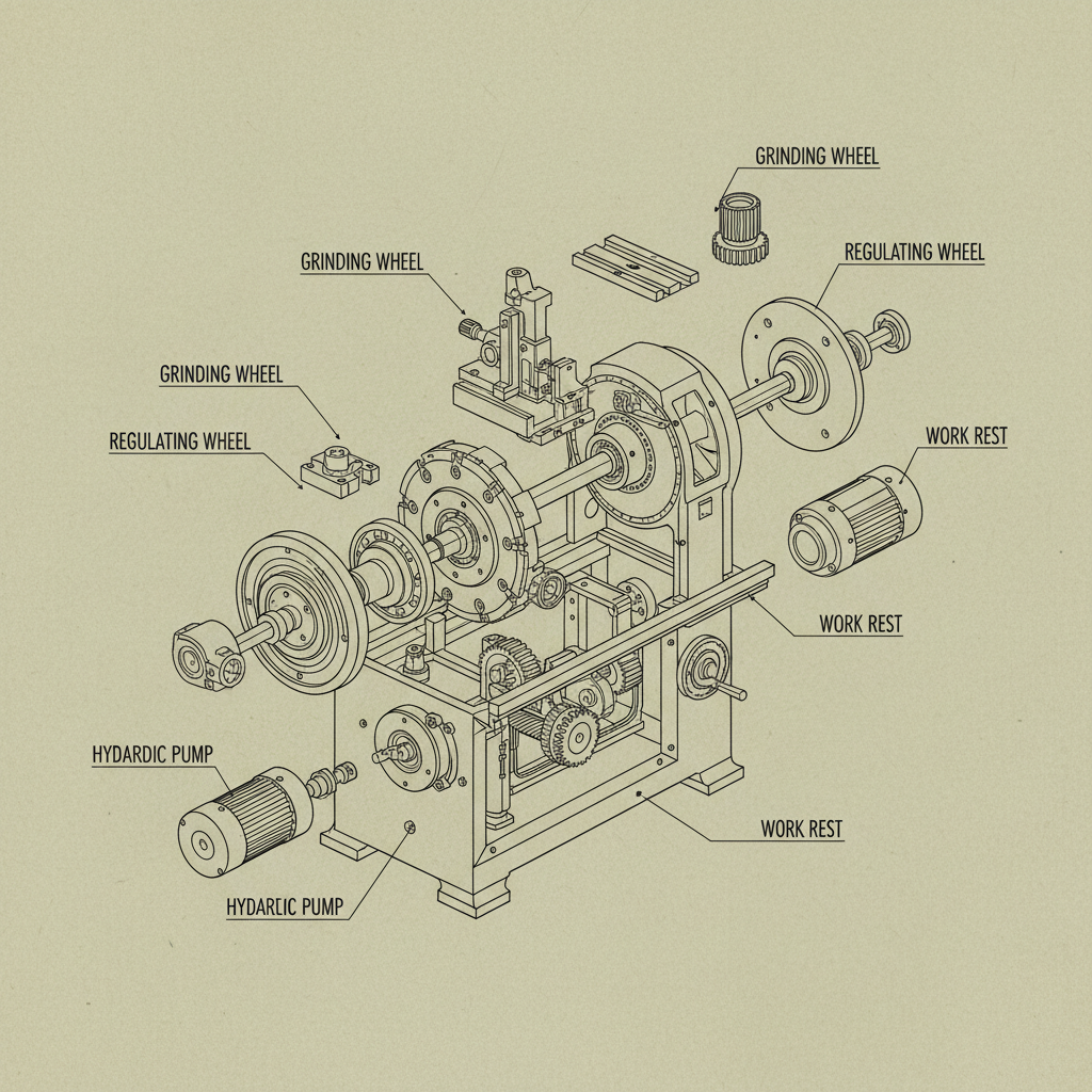 centerless grinding machine