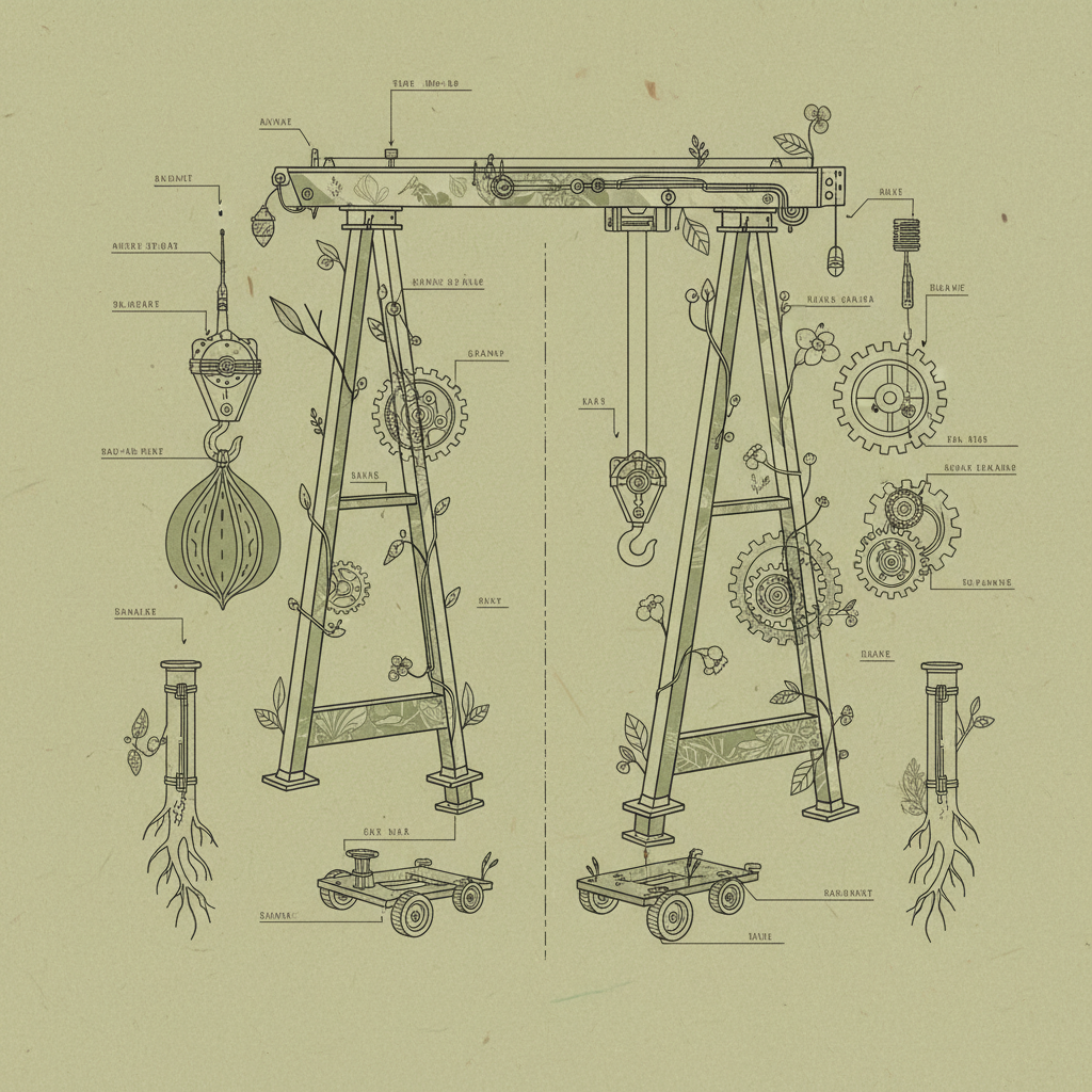 adjustable gantry crane