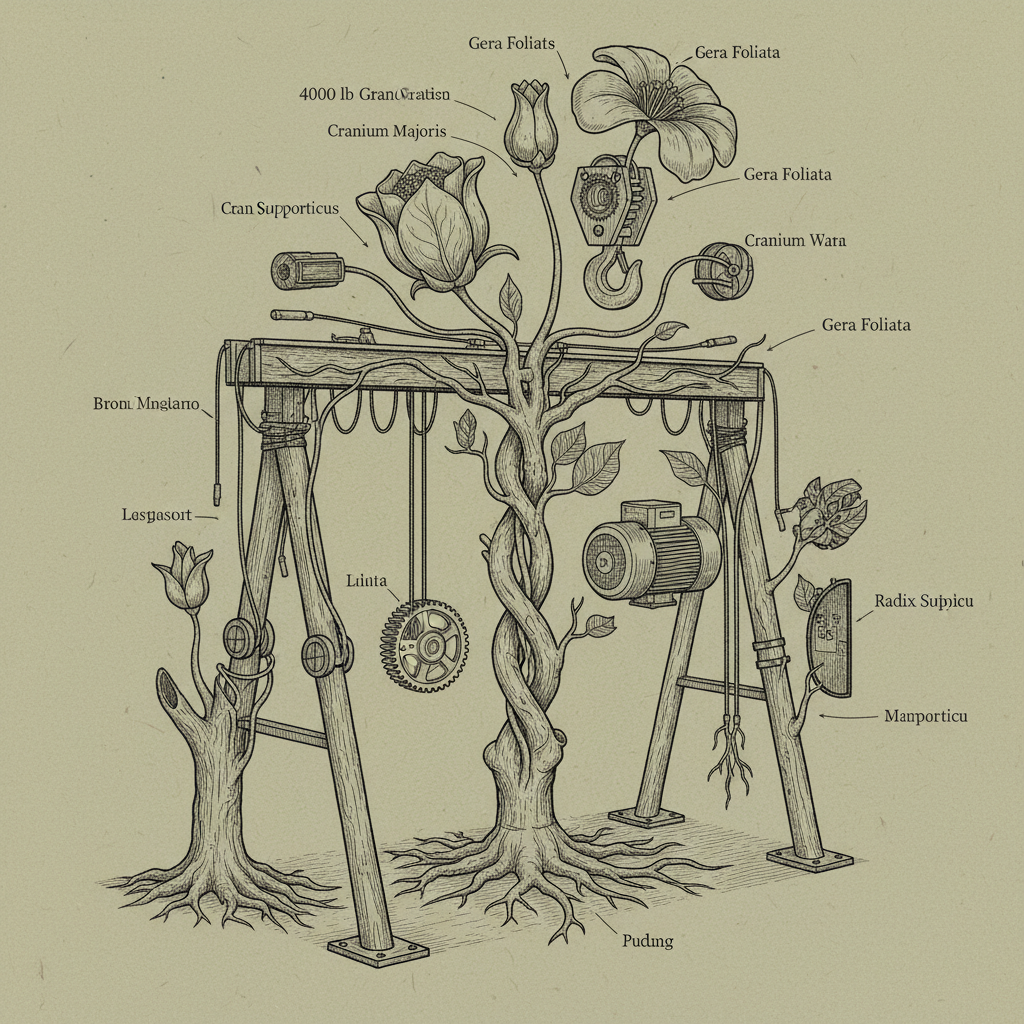 4000 lb gantry crane