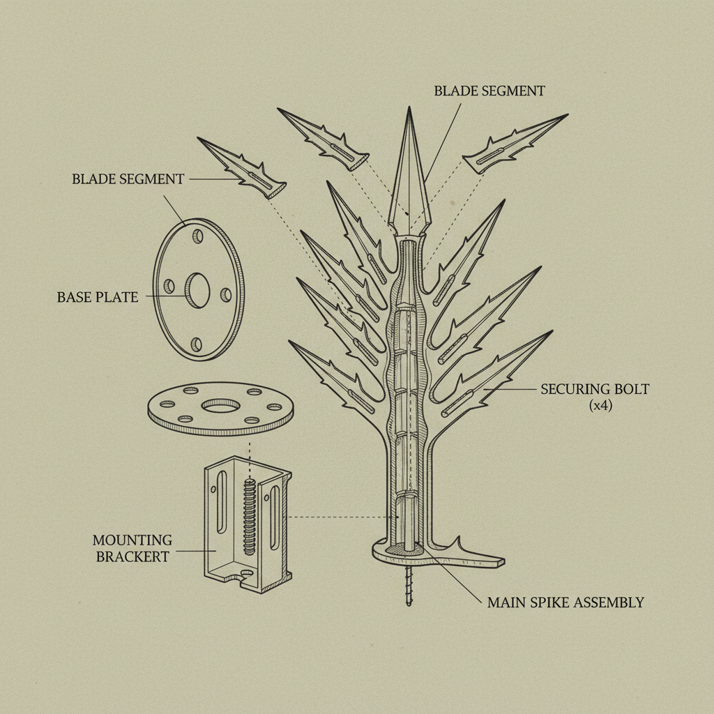 Enhancing Perimeter Security with Durable Anti Climb Fence Spikes