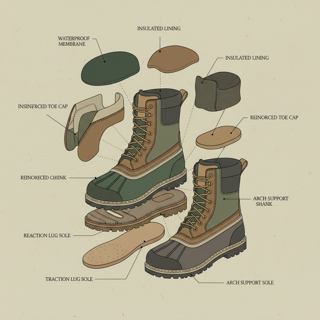 Essential Considerations for Durable boots hunting and fishing Equipment Design
