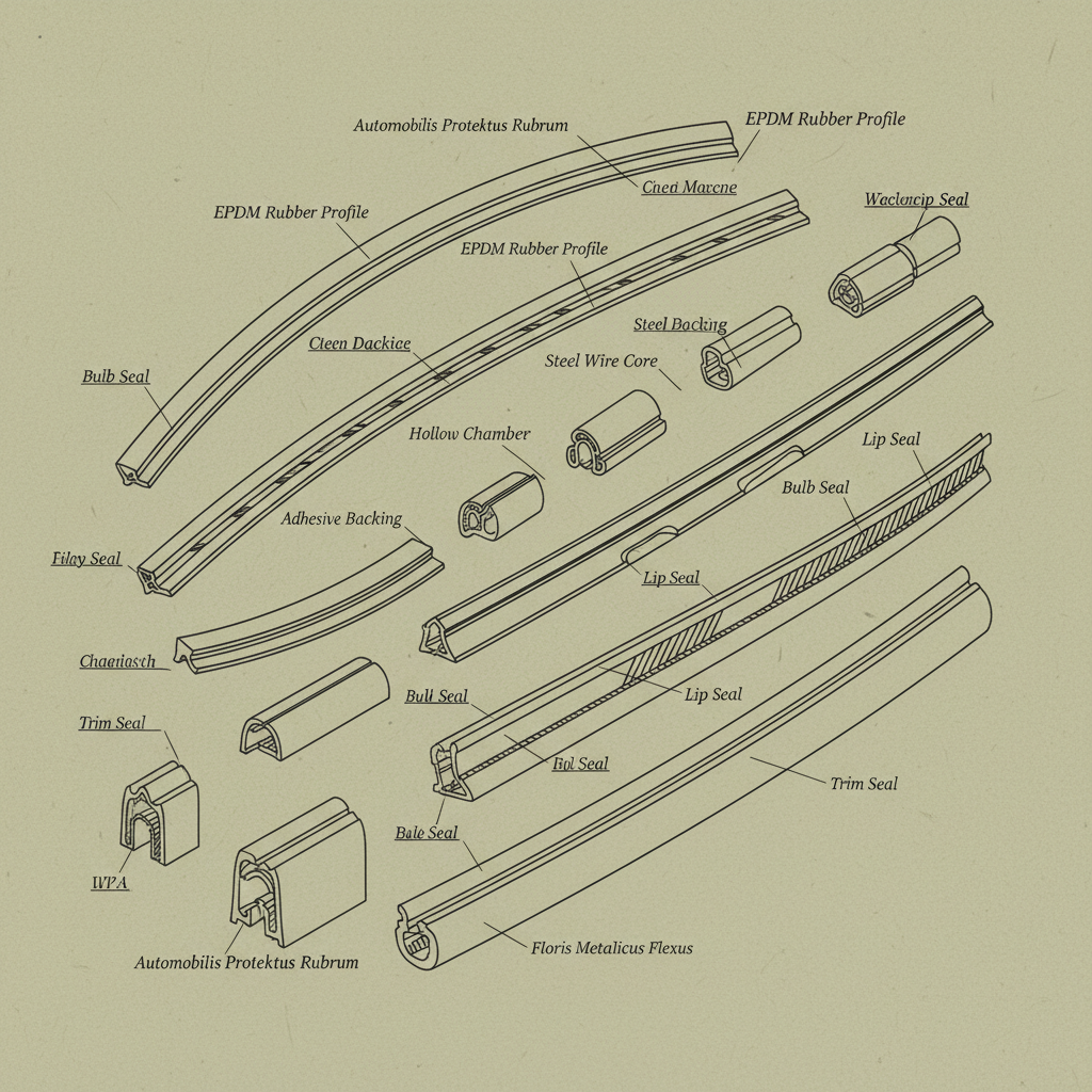 Navigating the Complex World of Automobile Sealing Strip Series Technologies