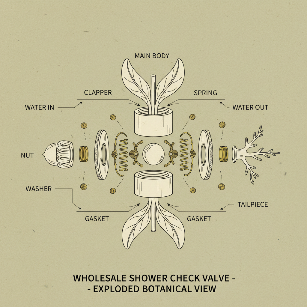 wholesale shower check valve