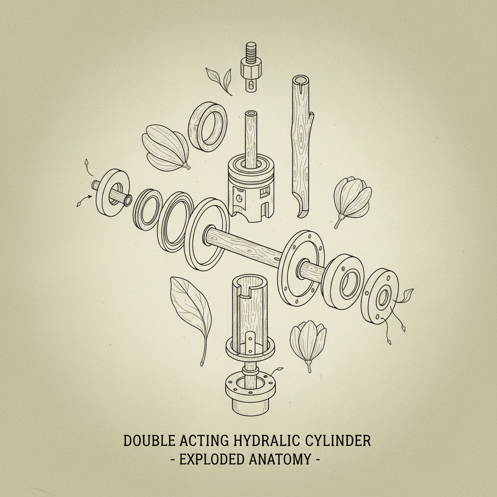 double acting hydraulic cylinder