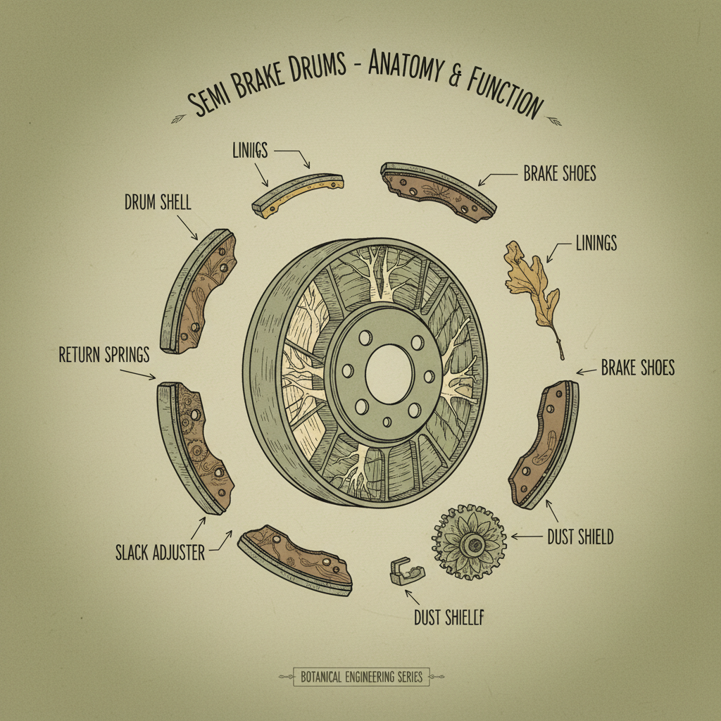 High Quality Semi Brake Drums for Sale Ensuring Trucking Safety
