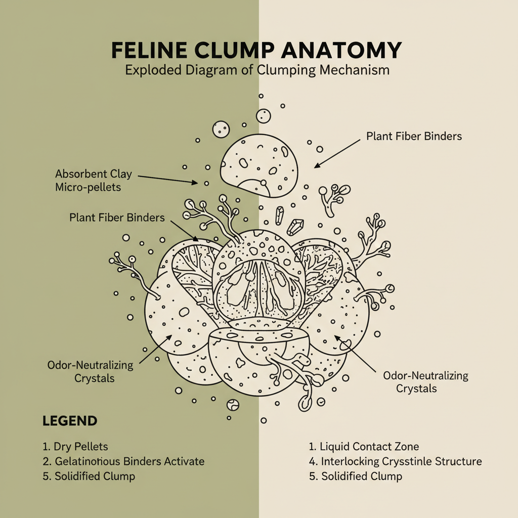 Exploring the Landscape of Clump Cat Litter Materials and Design Considerations