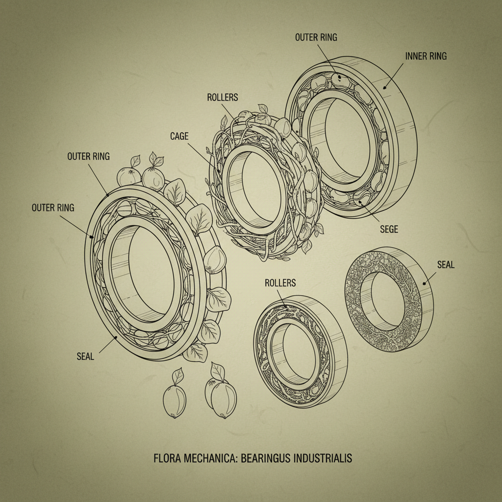 industrial machine bearings