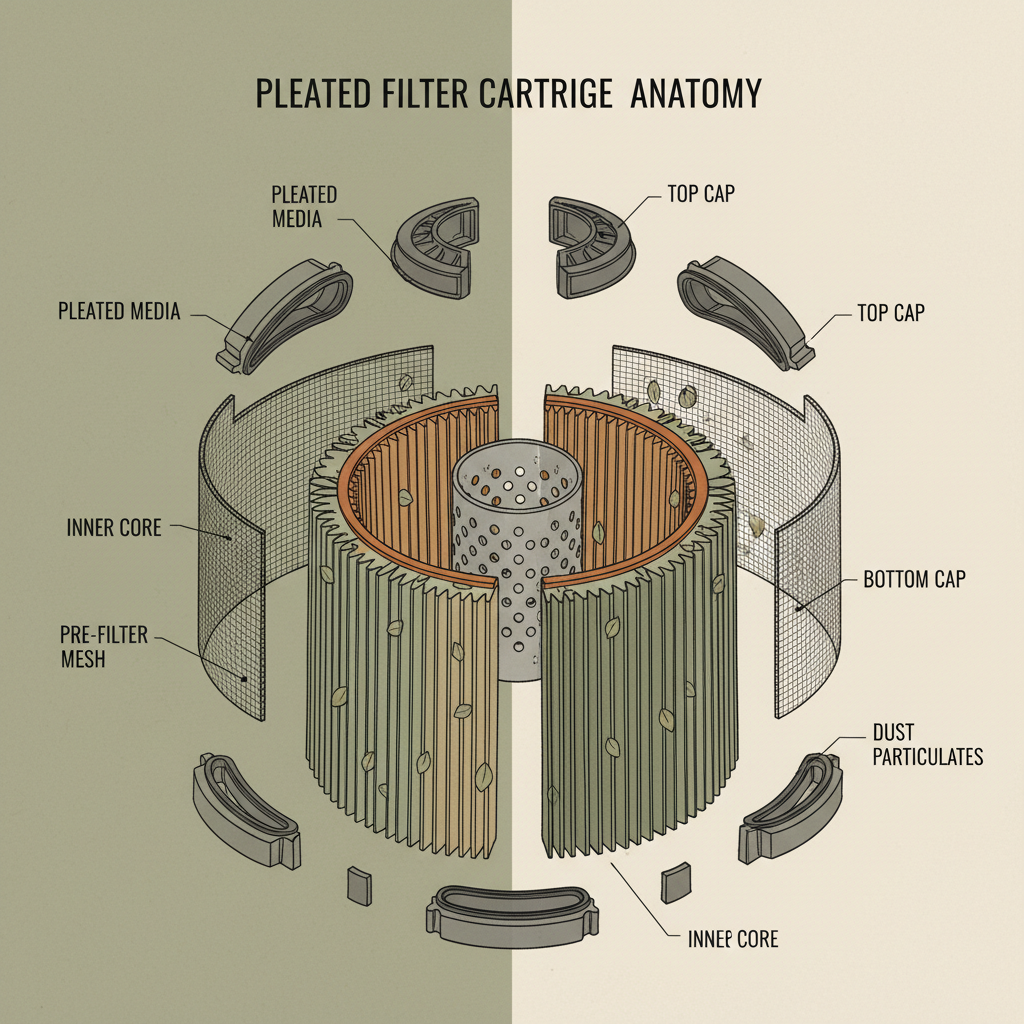 Optimizing Dust Collection with Pleated Filter Cartridge Dust Collector Systems