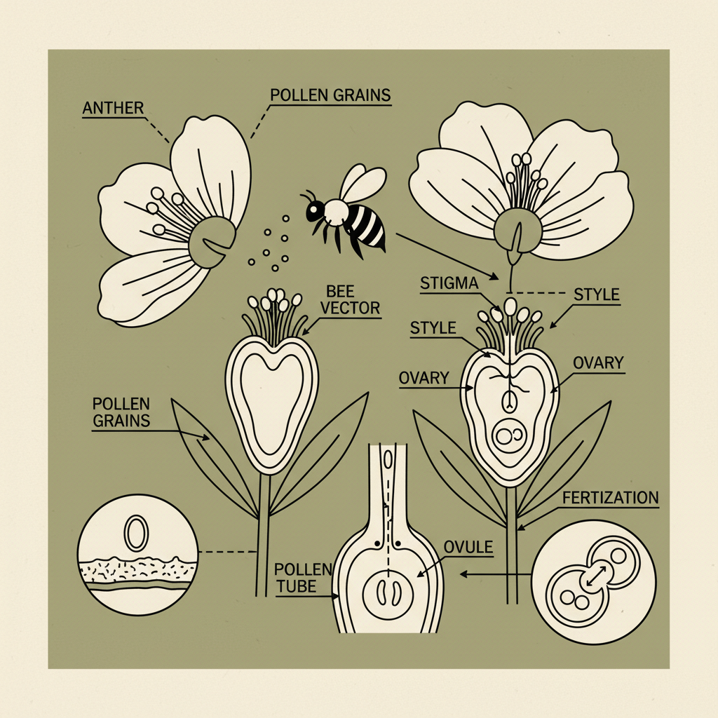function of cross pollination
