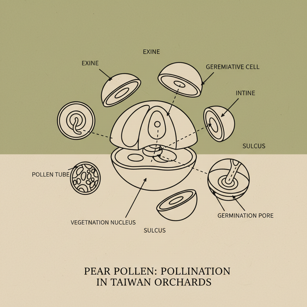 Optimizing Pear Pollen for Pollination in Orchards in Taiwan for Enhanced Yields
