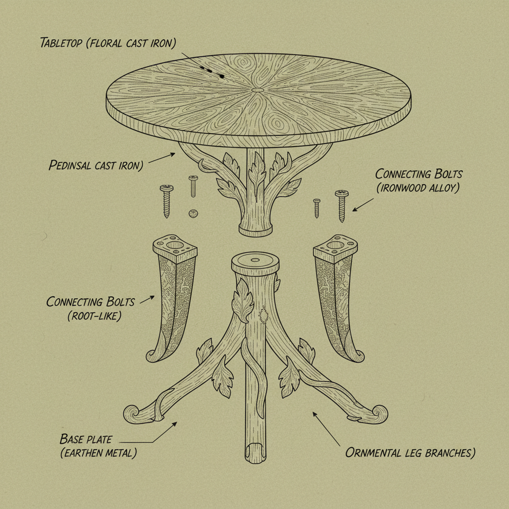 wholesale cast iron table