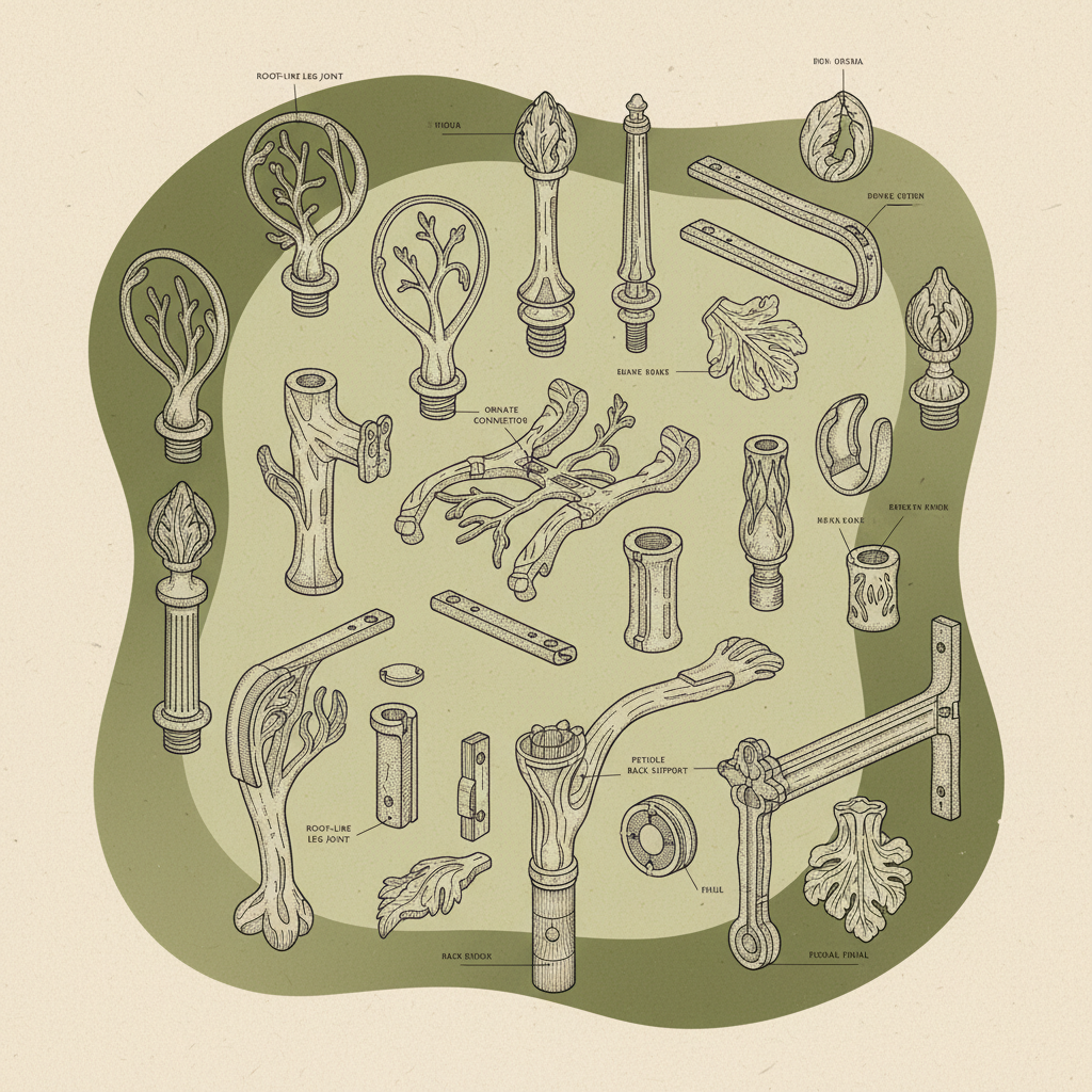 Exploring Trends in Durable Wholesale Cast Iron Furniture Fittings Manufacturing