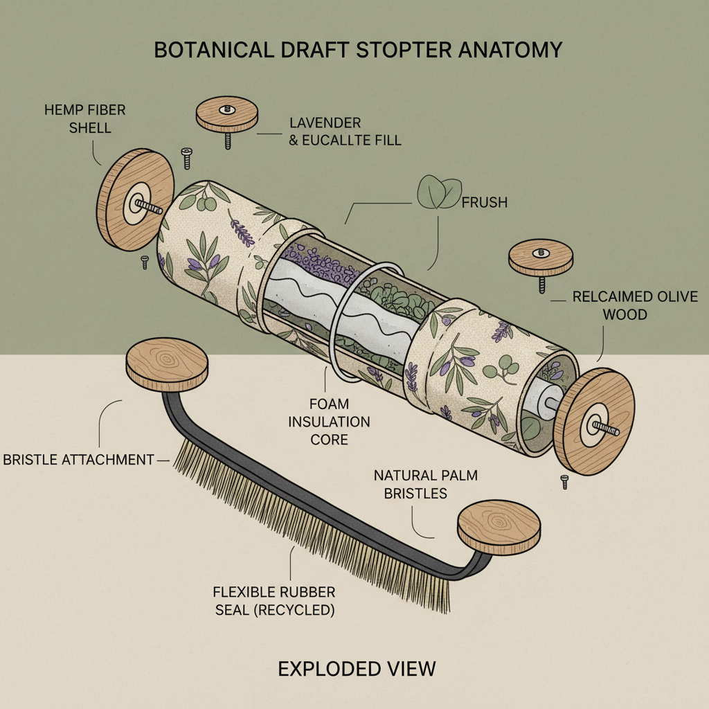 Effective under door draught stopper Solutions for Home Energy Efficiency