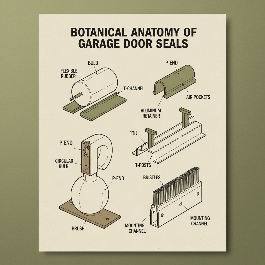Exploring Different types of bottom garage door seals and Performance Considerations