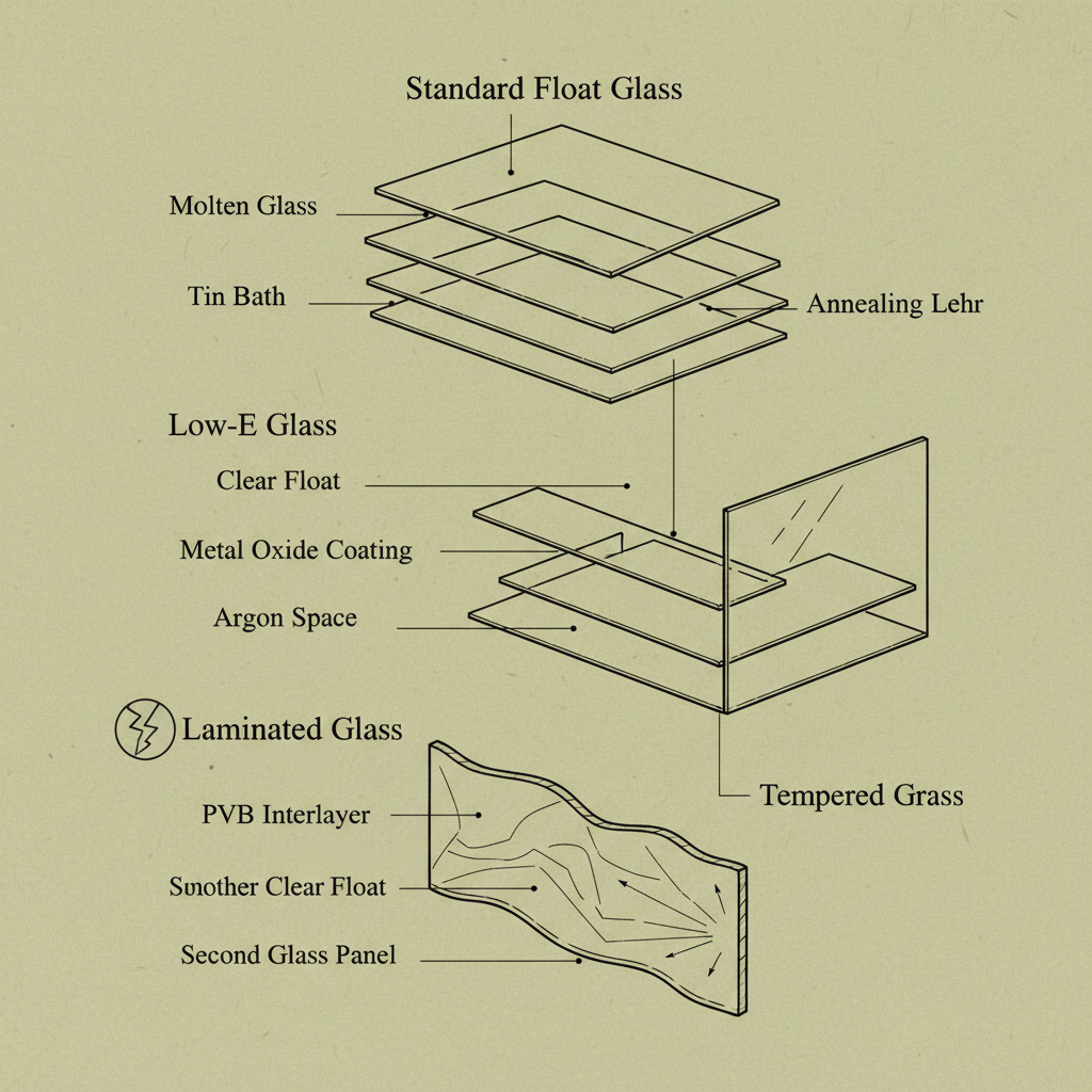 Understanding the Diverse Types of Float Glass and Their Applications