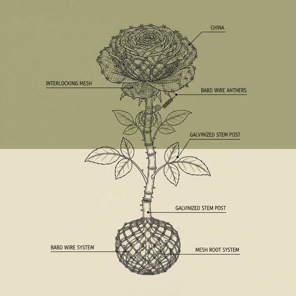 chain link fence china