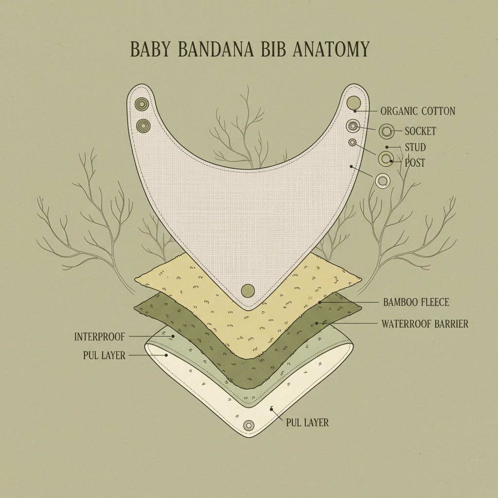 baby bandana bib