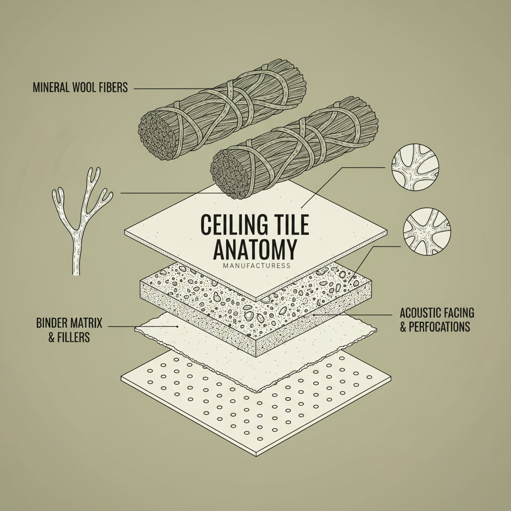 Exploring Mineral Fiber Ceiling Tiles Manufacturers and Lightweight Ceiling Solutions