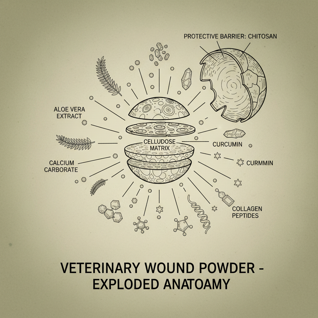 veterinary wound powder