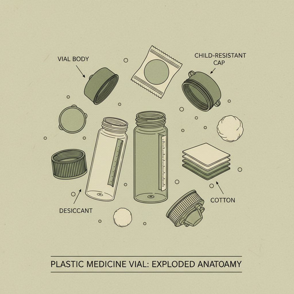 Optimizing Plastic Medicine Vials for Durability and Real World Application