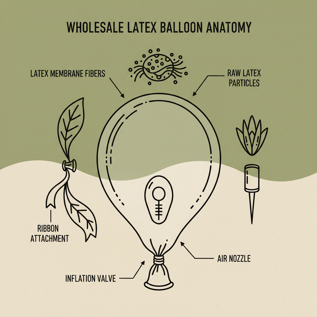 Navigating the Landscape of Wholesale Latex Balloons Suppliers and Material Considerations