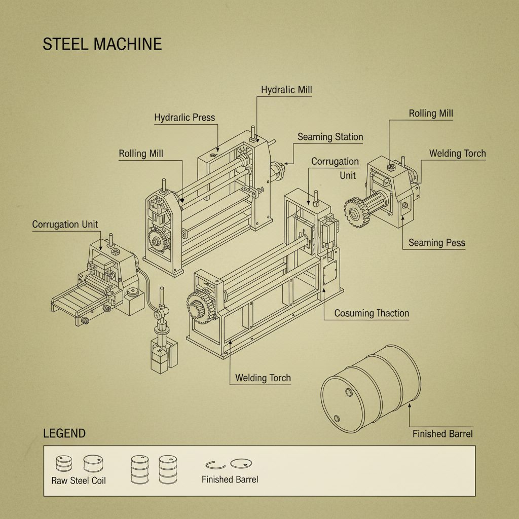 Advancements in Steel Barrel Making Machine Technology and Manufacturing Processes