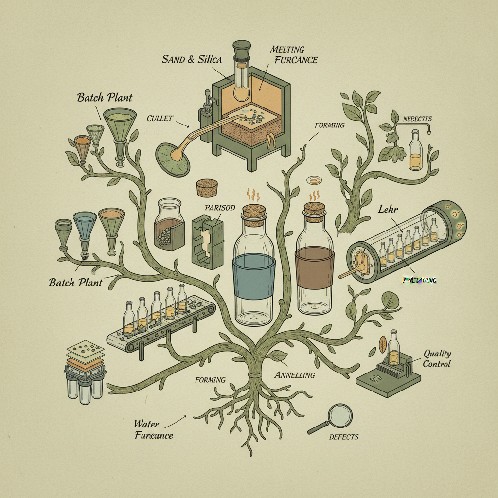 glass water bottle factory