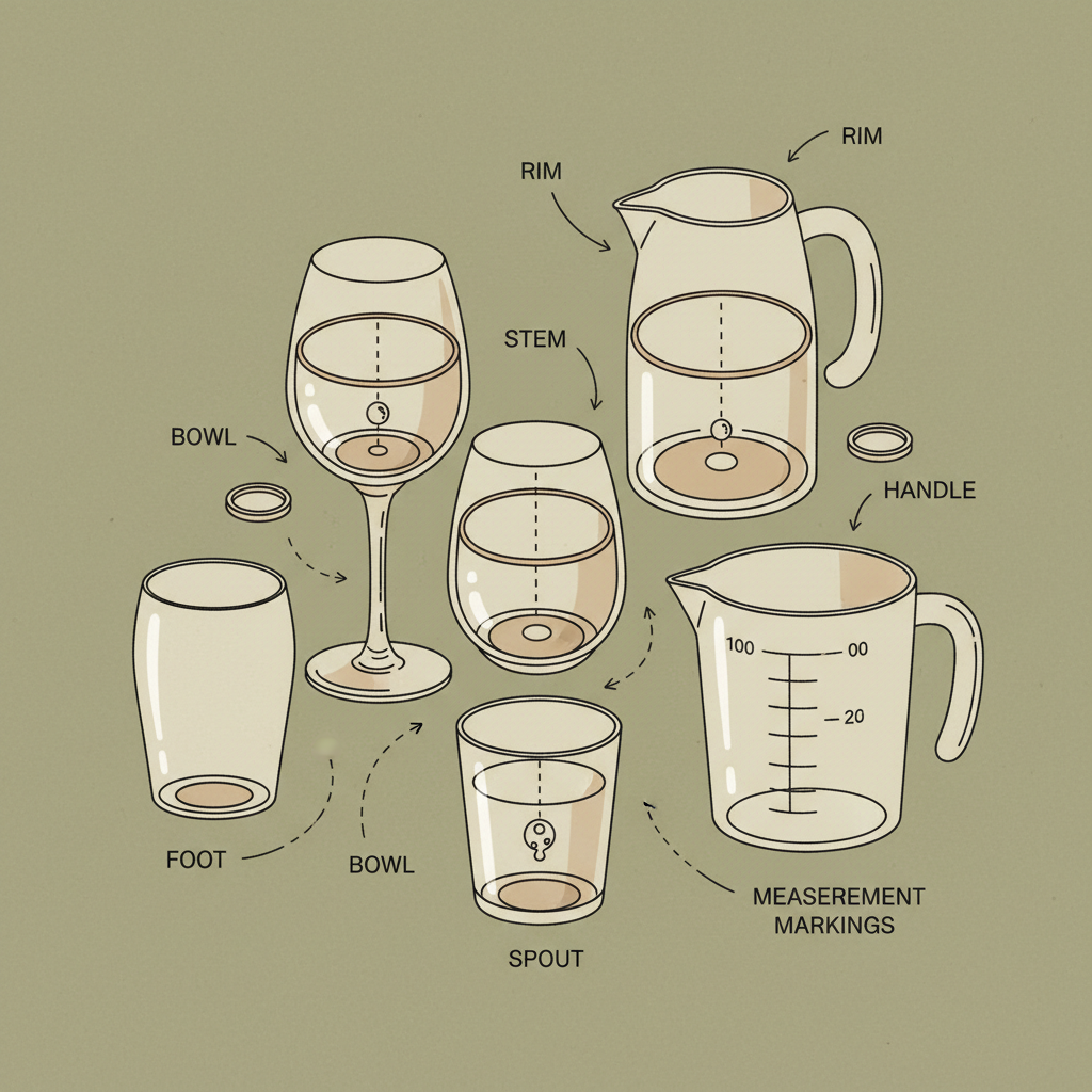 Navigating the World of Kitchen Glasswares Quality and Design Considerations