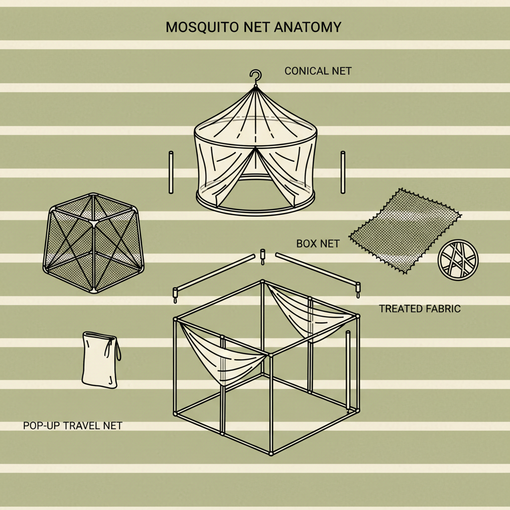 Exploring Innovative Applications and Practical Considerations of mosquito net types