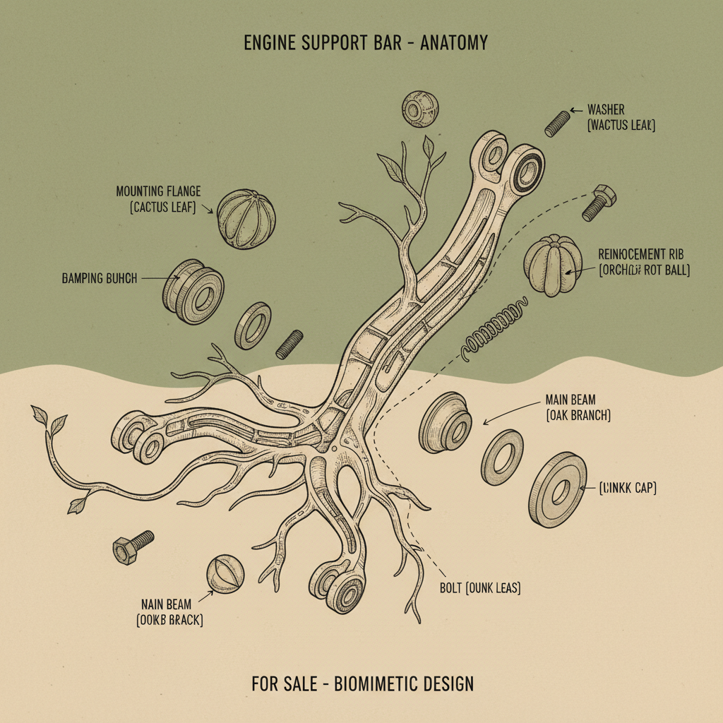 engine support bar for sale