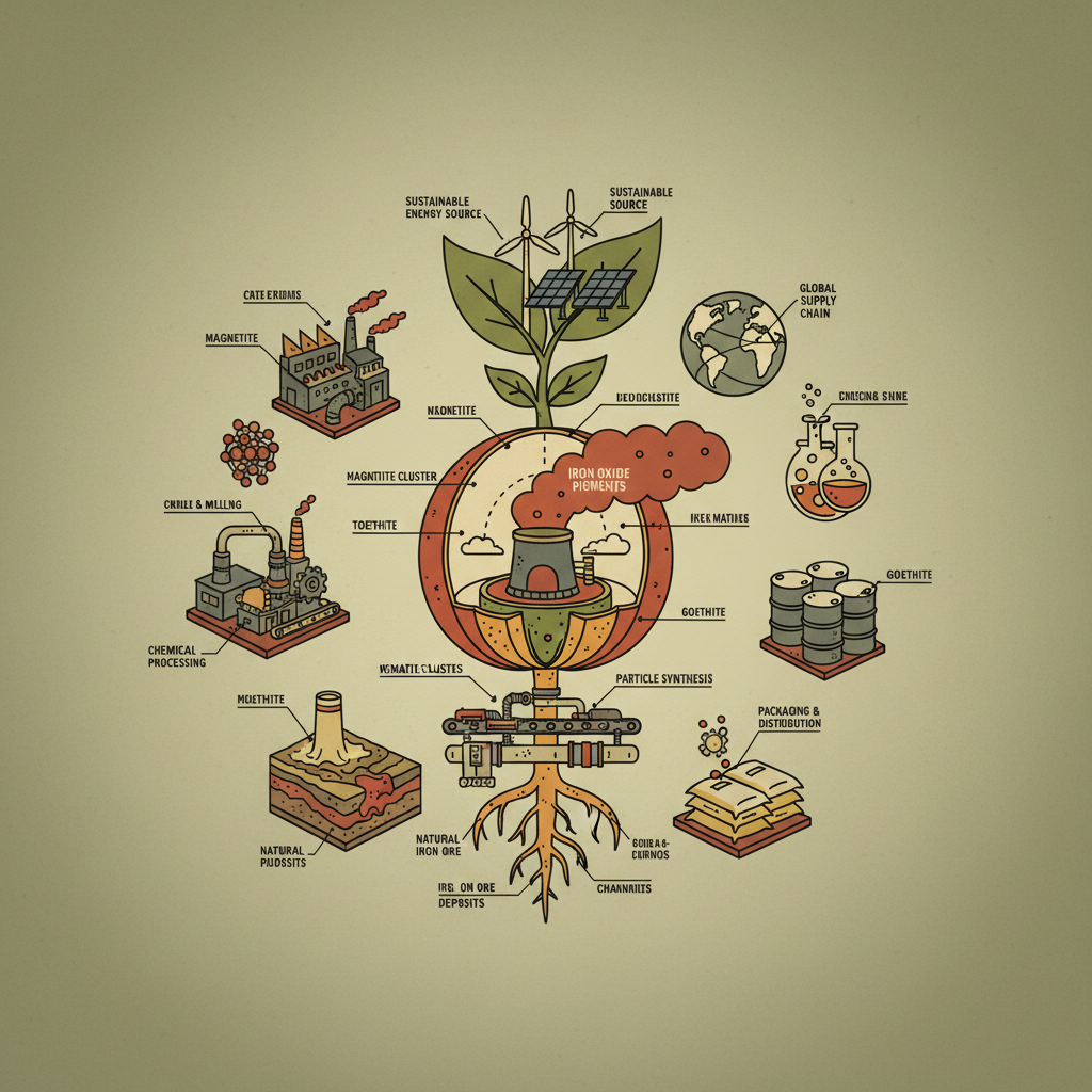 Navigating the Landscape of Iron Oxide Pigment Suppliers and Sustainable Solutions