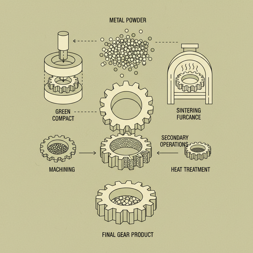 Advancements in Gear Manufacturing by Powder Metallurgy and Real World Considerations
