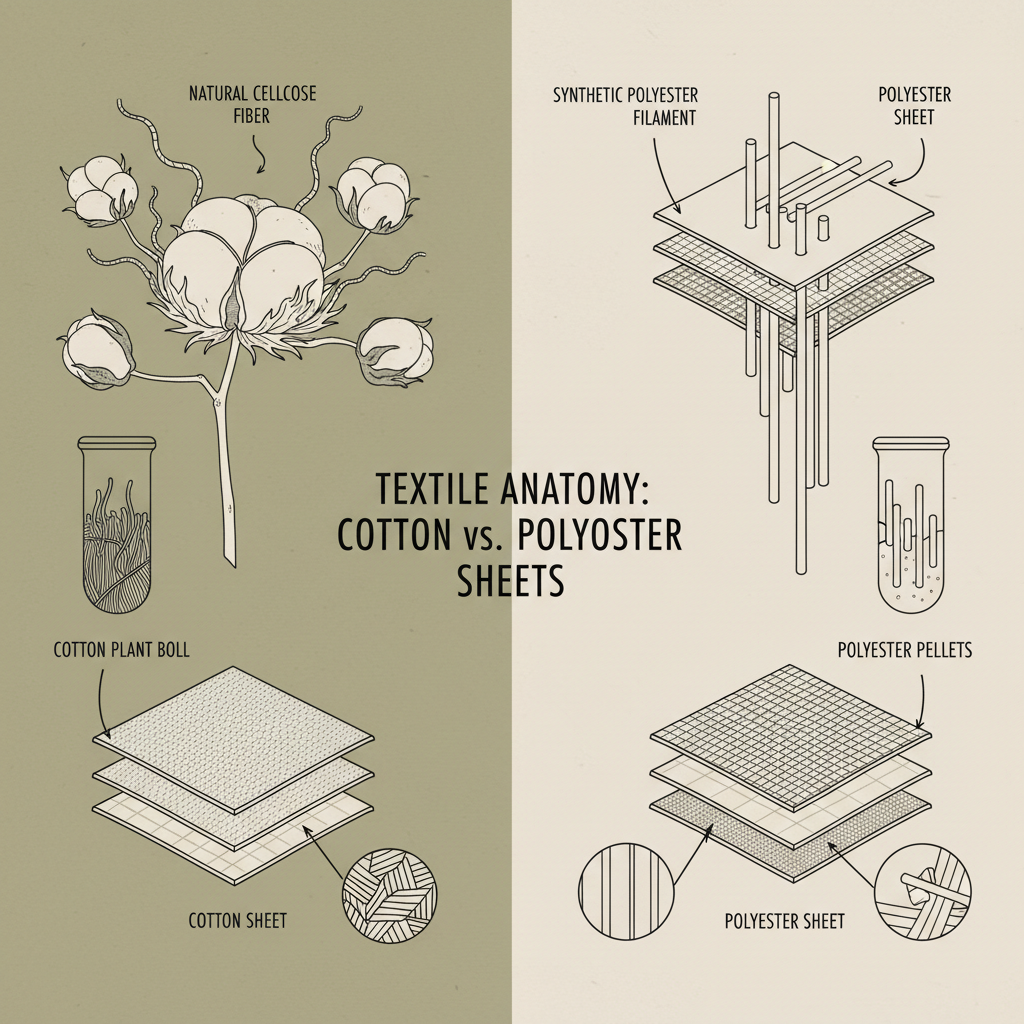 Understanding the Practical Applications of Cotton and Polyester Sheets in Construction