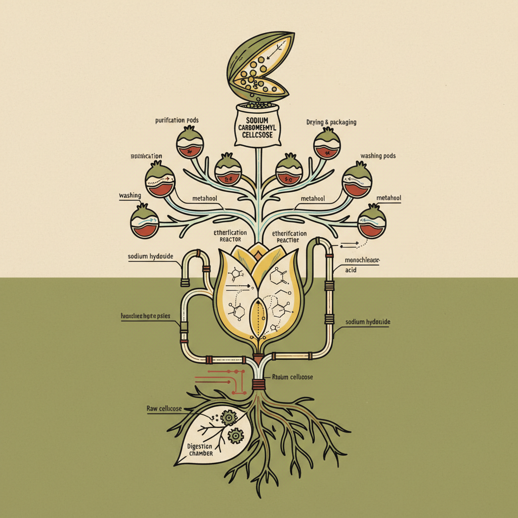 sodium carboxymethyl cellulose factory