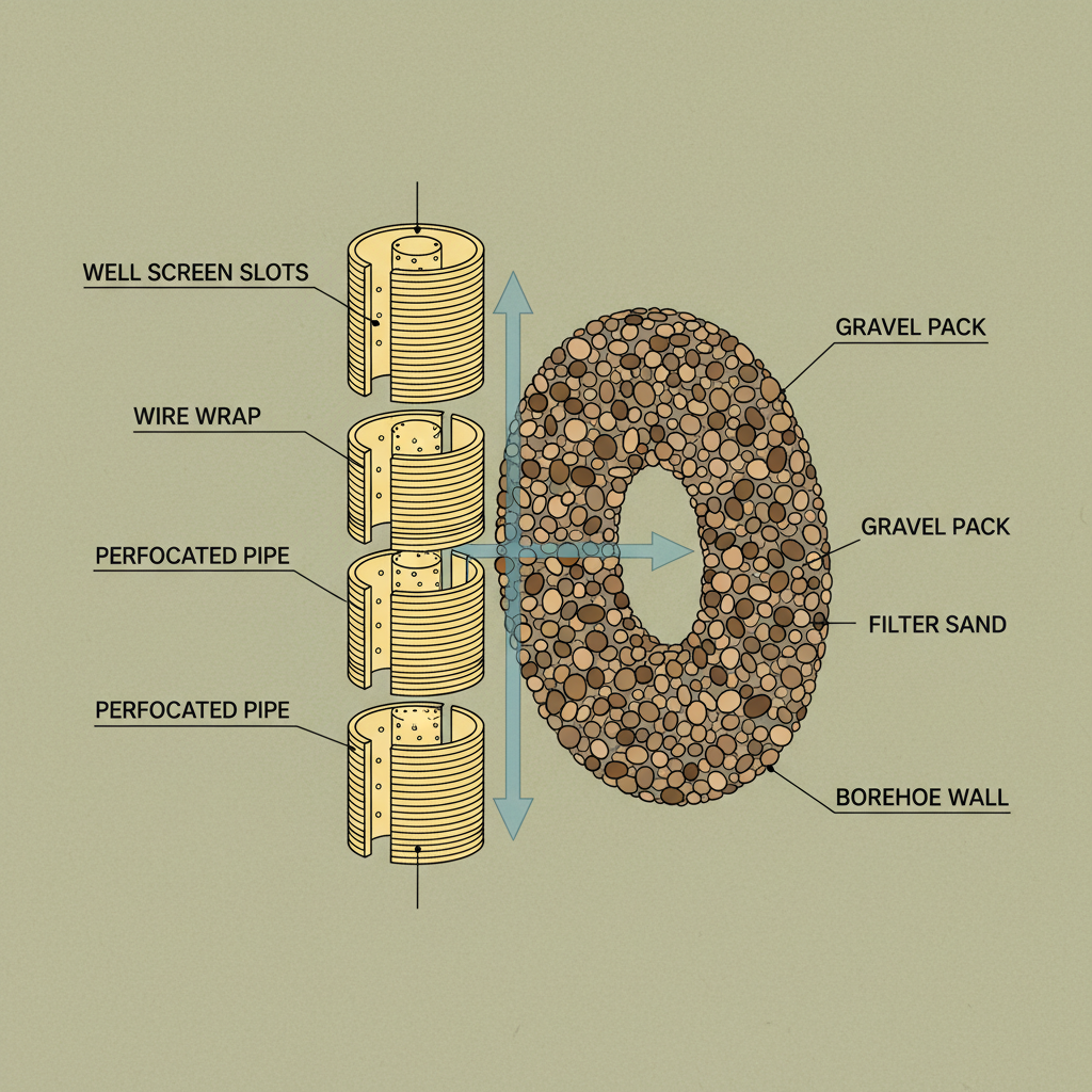 Optimizing Well Performance with Effective Well Screens and Gravel Packs