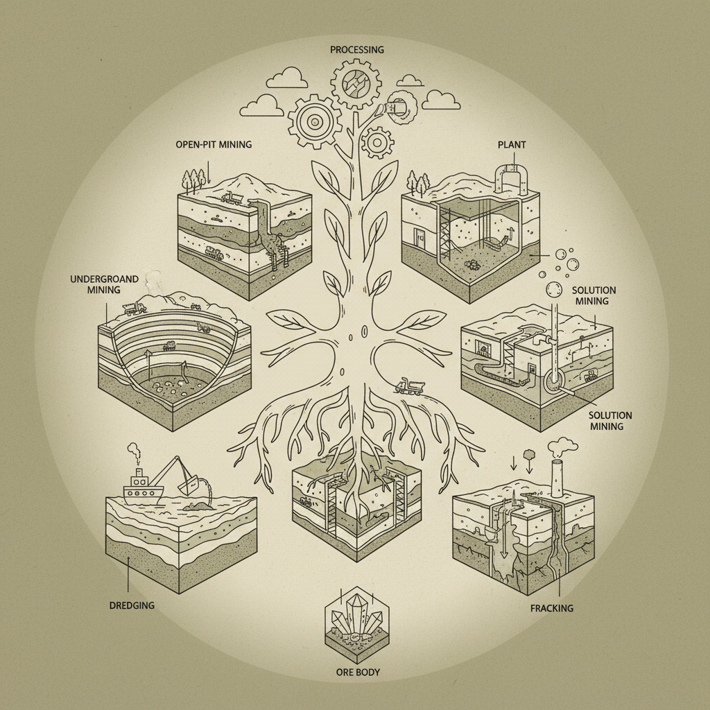 Navigating the Evolving Landscape of Modern Types of Mineral Extraction Techniques