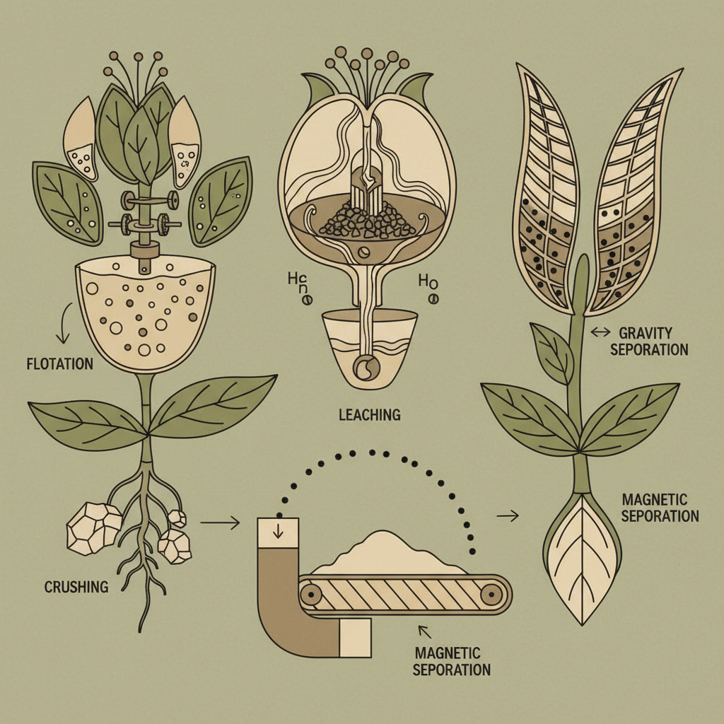 Exploring Advanced Techniques and Materials in Modern Mineral Processing