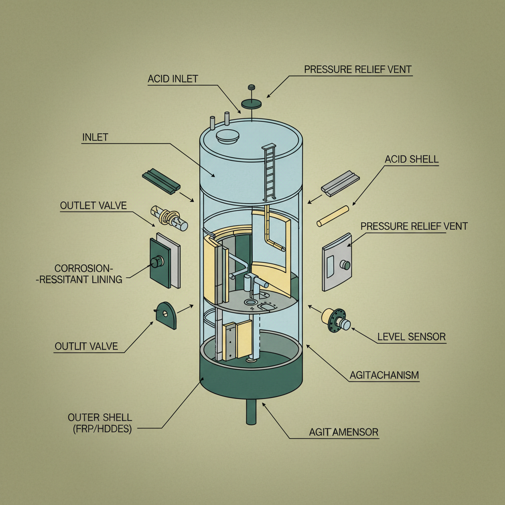 Expert Insights on Acid Storage Tank Manufacturers and Material Selection