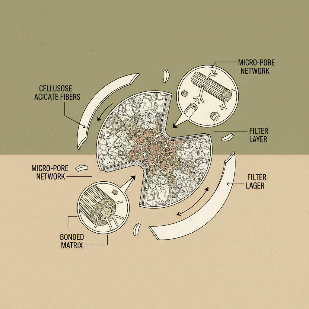 Optimizing Prefabrication with Cellulose Acetate Filter Paper for Dust Control
