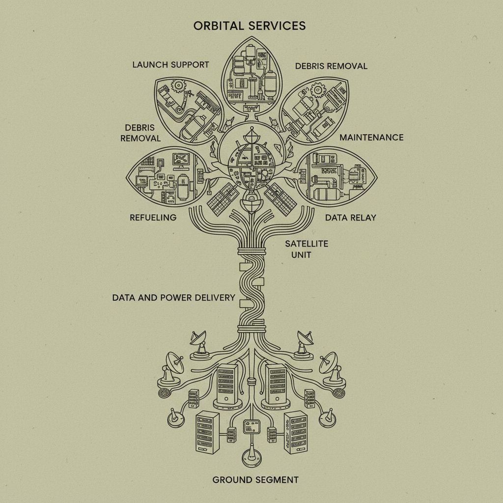 satellite support services