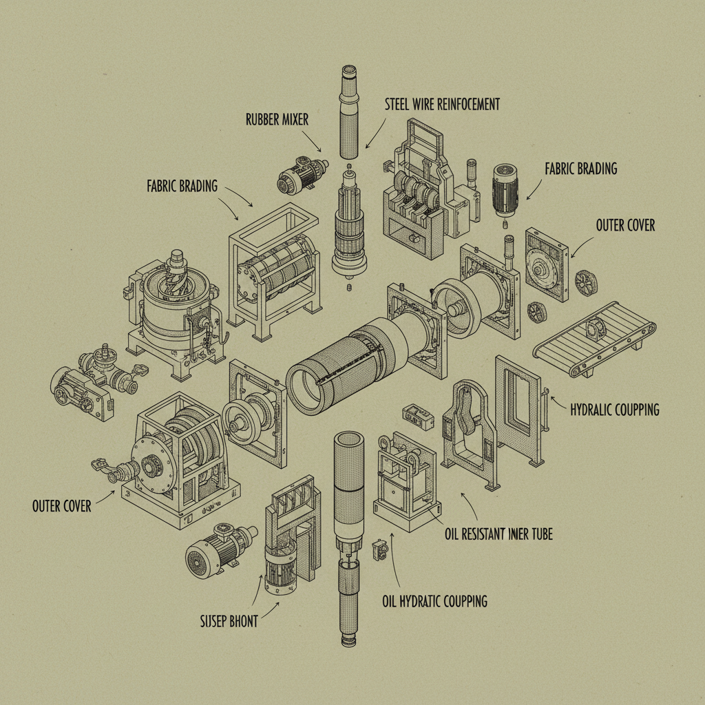High Performance Rubber Oil Hose Factory for Industrial Applications