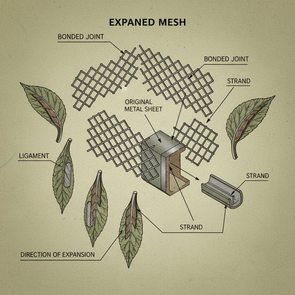 expanded metal mesh for sale