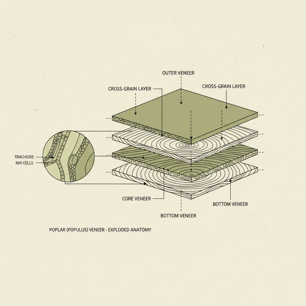 Exploring the Versatility and Applications of Poplar Veneer Sheets in Modern Construction