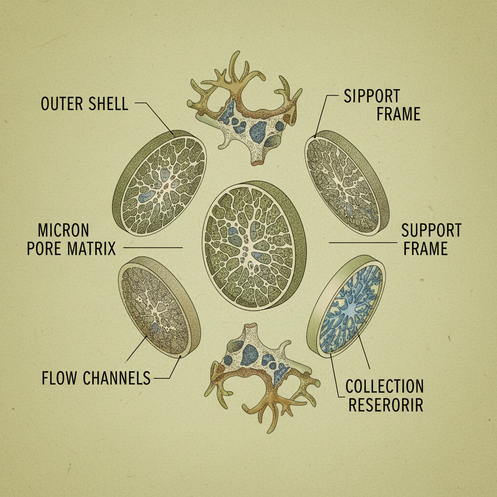 plastic porous filters