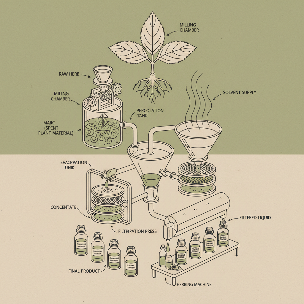 herb extract factory