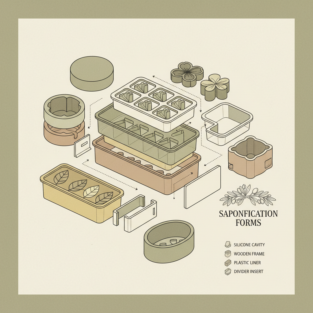 soap making supplies molds